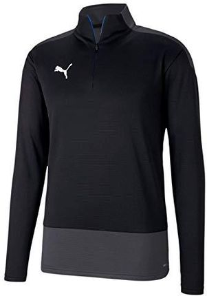 PUMA Herren teamGOAL 23 Training 1/4 Zip T Pullover, Black-Asphalt, 3XL