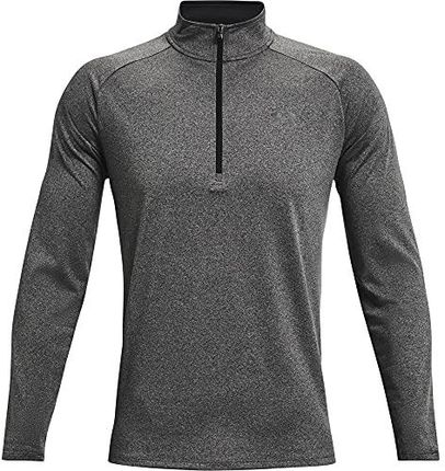 Under Armour Mężczyźni Tech 2.0 Sportowa Koszulka z Długim Rękawem, Szary/Czarny, L