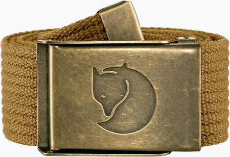 Pasek do spodni Fjällräven Canvas Brass Belt brązowy F77297 