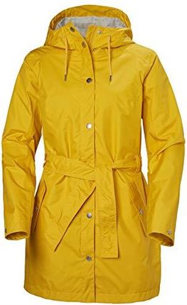 Helly-Hansen Damski wodoodporny płaszcz przeciwdeszczowy Lyness Ii z kapturem płaszcz przeciwdeszczowy 344 Essential Yellow S