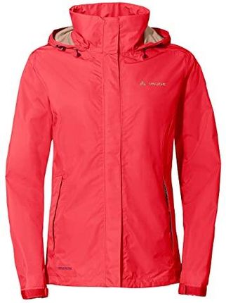 VAUDE Damska lekka kurtka przeciwdeszczowa – Women's Escape Light Jacket, wodoszczelna kurtka outdoorowa, oddychająca wiatrówka z kapturem, chroniąca