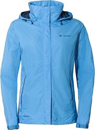 VAUDE Damska lekka kurtka przeciwdeszczowa – Women's Escape Light Jacket, wodoszczelna kurtka outdoorowa, oddychająca wiatrówka z kapturem, chroniąca