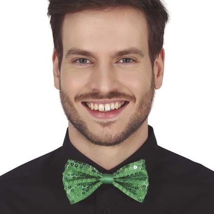 MUCHA CEKINOWA ZIELONA 12cm