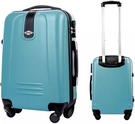 Mała kabinowa walizka PELLUCCI RGL 910 S Metaliczno niebieska