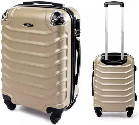 Mała kabinowa walizka PELLUCCI RGL 730 S Szampan
