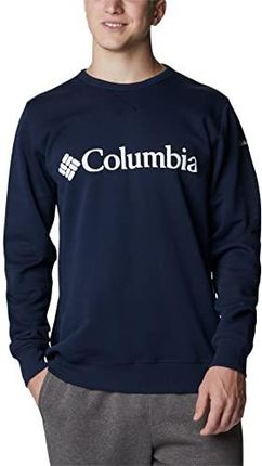 Columbia Męska bluza polarowa z logo M Columbia, Granatowy Collegiate Navy, XXL