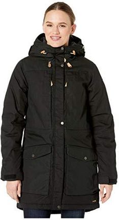 Fjallraven Singi Wool Padded Parka W Sport Jacket, Black S