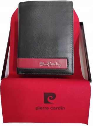 Portfel męski Pierre Cardin RFID Czarny Skóra