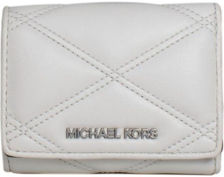 Portfel Michael Kors 35T2STVE2U-OPTIC-WHITE Skóra Biały (11 x 8 cm)