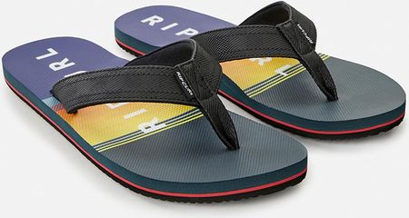 Męskie Japonki Rip Curl Ripper Open Toe Tctak1_1163 – Czarny