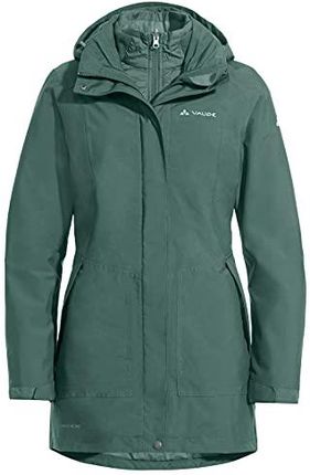 VAUDE Women's Idris parka III 3 w 1 – kurtka zimowa damska – wodoszczelny płaszcz