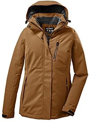 Killtec Giacca Funzionale Donna Kow 37 Wmn Jckt – Impermeabile (10.000 Mm), Traspirante, Con Cappuccio Staccabile, Senza PFC - 2