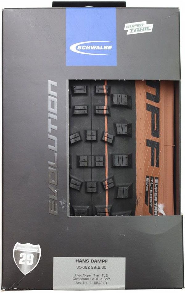 Anvelopa de bicicleta, SCHWALBE, Hans Dampf 29x2.60, Evolution TLE Anvelopa de bicicleta, SCHWALBE, Hans Dampf 29x2.60, Evolution TLE