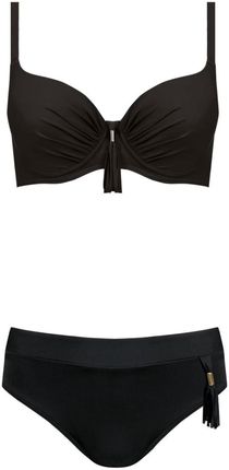 Kostium kąpielowy damski dwuczęściowy SELF Monako 11 czarny (42 H)