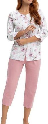 Piżama damska LUNA 638 3XL  różowa  (3XL)
