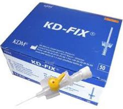 Drobne akcesoria medyczne Wenflon KD-FIX 0,7x19 24G żółty kaniula dożylna - zdjęcie 1