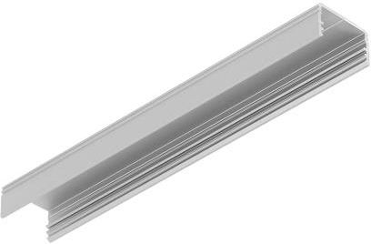 Profil aluminiowy LED UNI14 anodowany z kloszem - 1mb