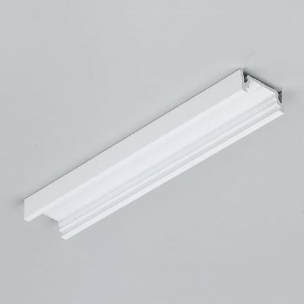 Profil aluminiowy LED SURFACE10.v2 biały malowany z kloszem - 1mb