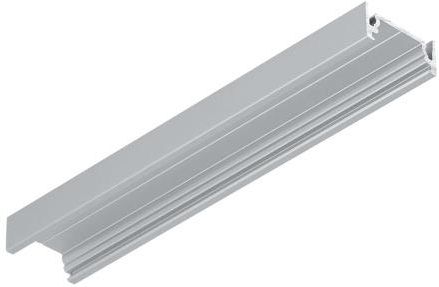Profil aluminiowy LED SURFACE10.v2 anodowany z kloszem - 1mb
