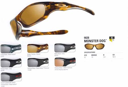 小物 OAKLEY MONSTER DOG LINEGEAR オークリー モンスタードッグ用 偏光レンズ フラッシュ
