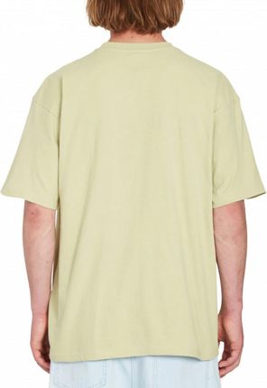 Męski t-shirt z nadrukiem Volcom Mind Invasion - zielony