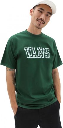 Męski t-shirt z nadrukiem Vans Bones - zielony
