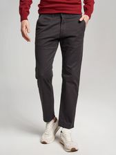 Zdjęcie Grafitowe klasyczne chinosy męskie - Wrocław