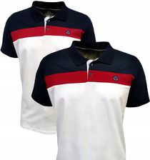 Koszulka polo męska kołnierzyk sportowa t-shirt L