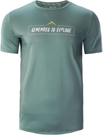 Męska Koszulka z krótkim rękawem Elbrus Olio M000209358 – Zielony
