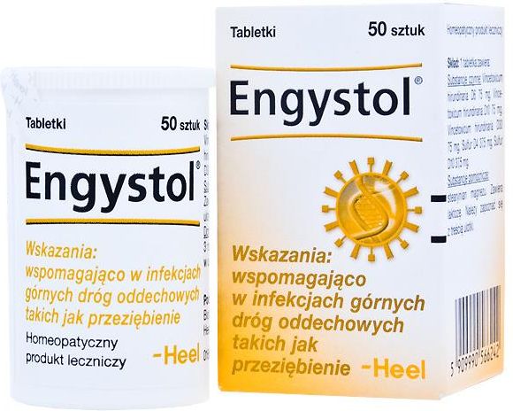 HEEL Engystol Siły obronne 50 tabletek - zdjęcie 1 HEEL Engystol Siły obronne 50 tabletek