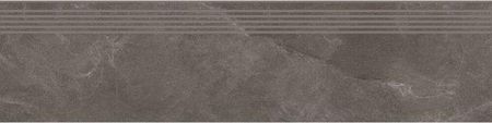 Cersanit Stopnica Marengo Graphite/Black Mat 29,8x119,8