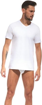 Koszulka męska Cornette Authentic 201 biała (M)