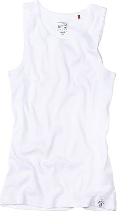 Męska koszulka na ramiączkach Mustang 5002-2000 biała 2PAK (2XL)