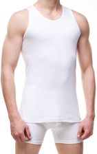 Męska koszulka na ramiączkach Cornette Authentic 213 biała 3-5XL (4XL)