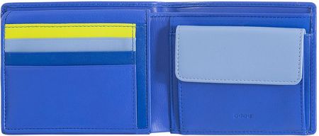 DUDU Męski portfel RFID wielokolorowy miękka skóra klasyczna z portmonetką