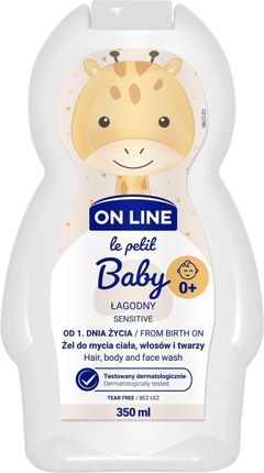 Forte Sweeden On Line Le Petit Baby Łagodny Żel 3W1 Do Mycia Twarzy Ciała I Włosów 350Ml