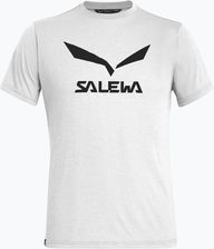Salewa Koszulka Trekkingowa Męska Solidlogo Dry Biała 00 0000027018