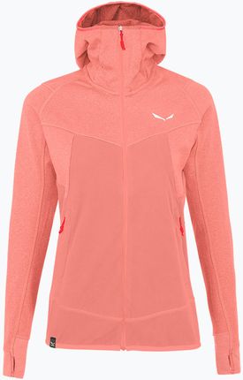 Salewa Bluza Polarowa Damska Puez Hybrid Pl Fz Hoody Jasnoróżowa 00 0000027389