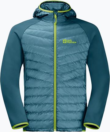 Jack Wolfskin Kurtka Hybrydowa Męska Routeburn Pro Hybrid Niebieska 1710511