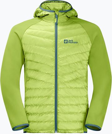 Jack Wolfskin Kurtka Hybrydowa Męska Routeburn Pro Hybrid Zielona 1710511