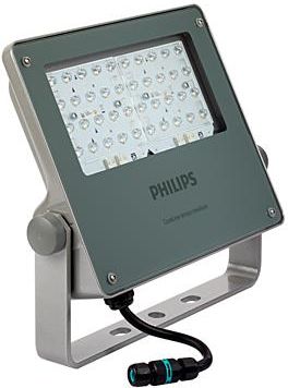 Naświetlacz Led Philips Bvp125 912300024001 98W Led120-4S/740 Psu Ofa52 Alu C1Kc3 Ip66 Coreline Tempo Szary