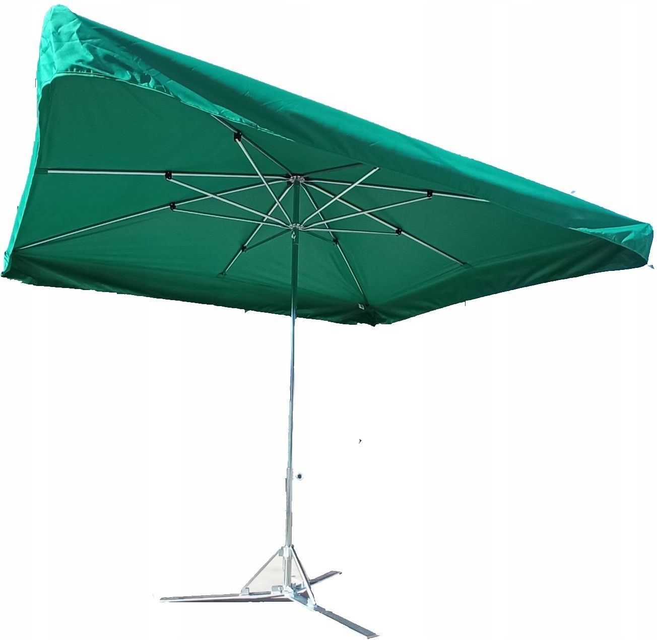 Parasol ogrodowy Parasol handlowy ogrodowy 3x2 Premium Zielony Pl ...