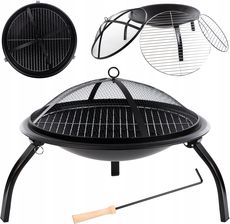 Palenisko Ogrodowe Ognisko Grill Z Pokrywą