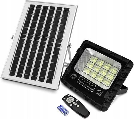Lampa Solarna 50W Halogen Led Osobny Panel Premium