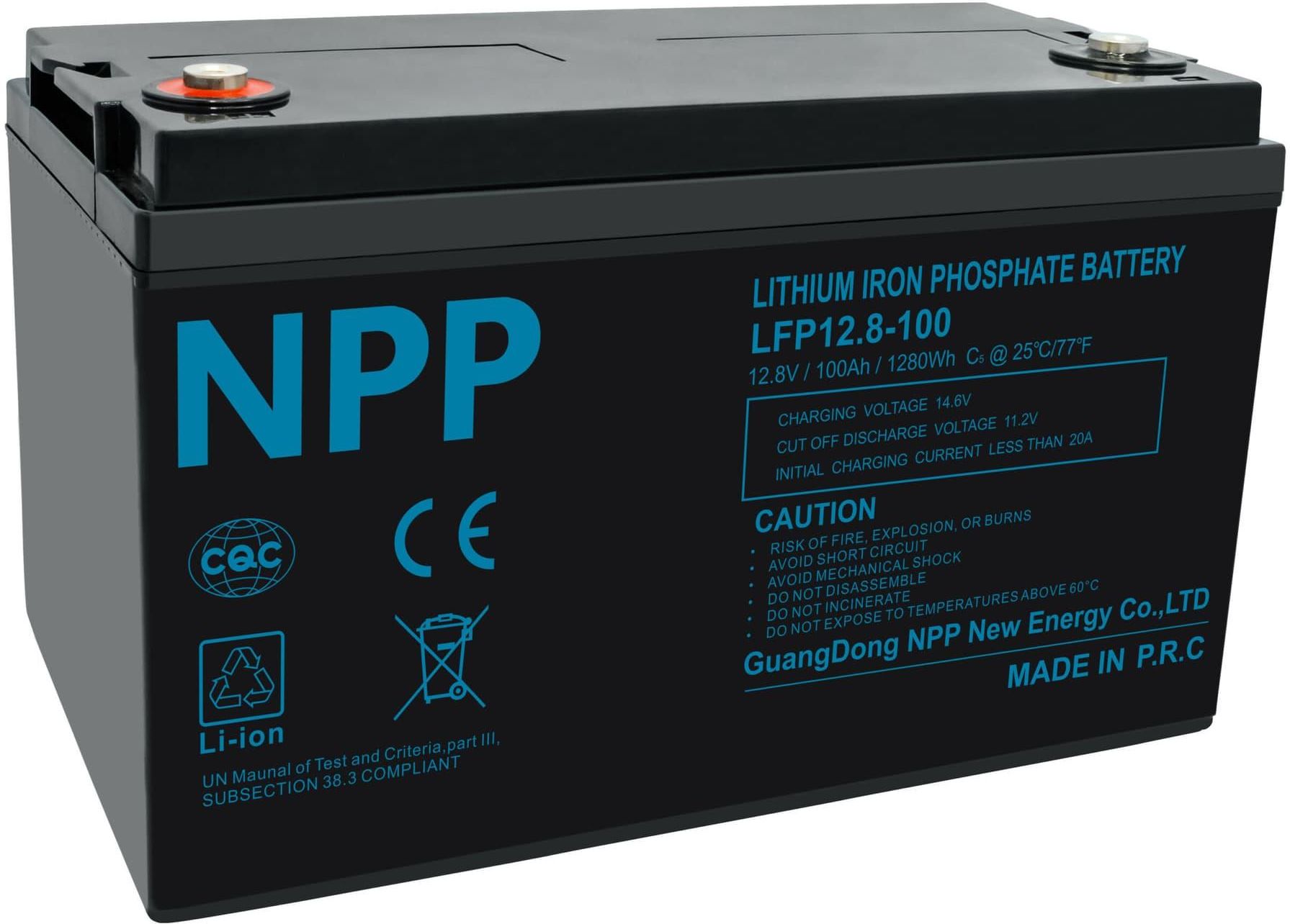 Npp Power Akumulator Lfp Lifepo4 12 8V 100Ah T16 - Opinie I Ceny Na ...