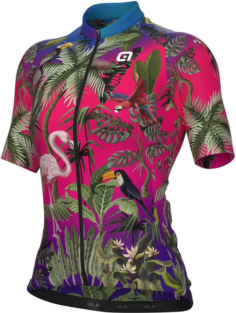 Ale Cycling Koszulka Kolarska Damska Guyana Wielokolorowy Ceny i