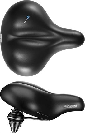 Selle Royal Siodełko Premium Relaxed Manhattan Czarny Rocznik 2023 Szerokość 245mm