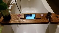 Zdjęcie deska na wannę półka prezent telefon tablet książk - Kęty