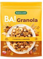 Zdjęcie BAKALLAND BA! Granola 5 orzechów z czekoladą, 300g  - Legnica