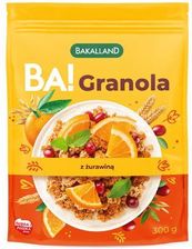 Zdjęcie BAKALLAND BA! Granola z żurawiną, 300g  - Józefów nad Wisłą